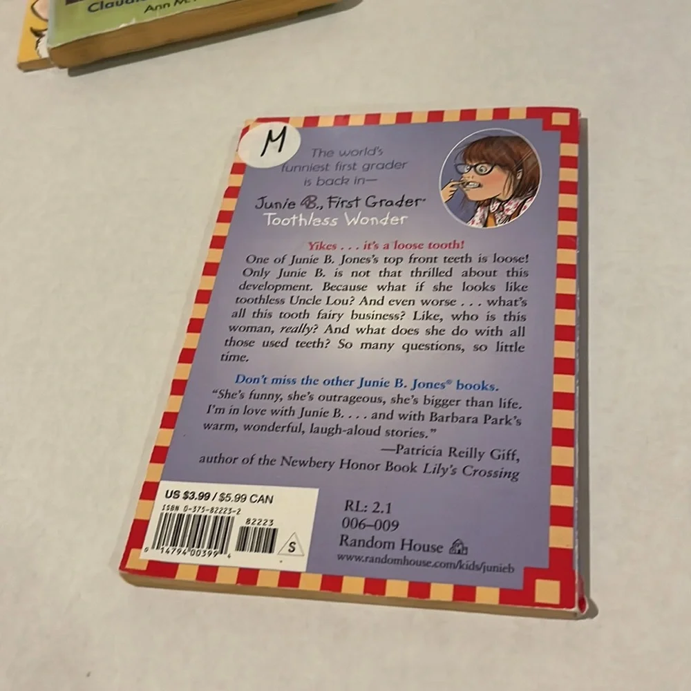 children books - series Junie B Jones Judy Blume Boxcar children Beverly Cleary